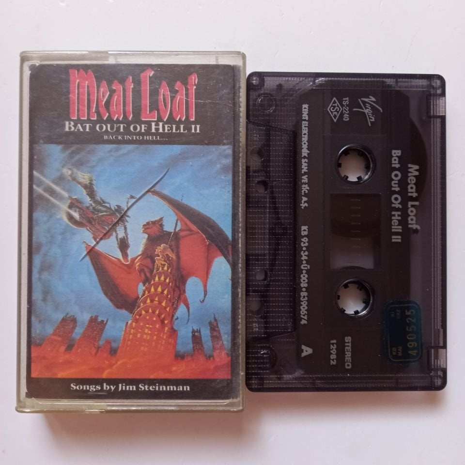 MEAT LOAF - BAT OUT OF HELL II / BACK INTO THE HELL (1993) - KASET 2.EL