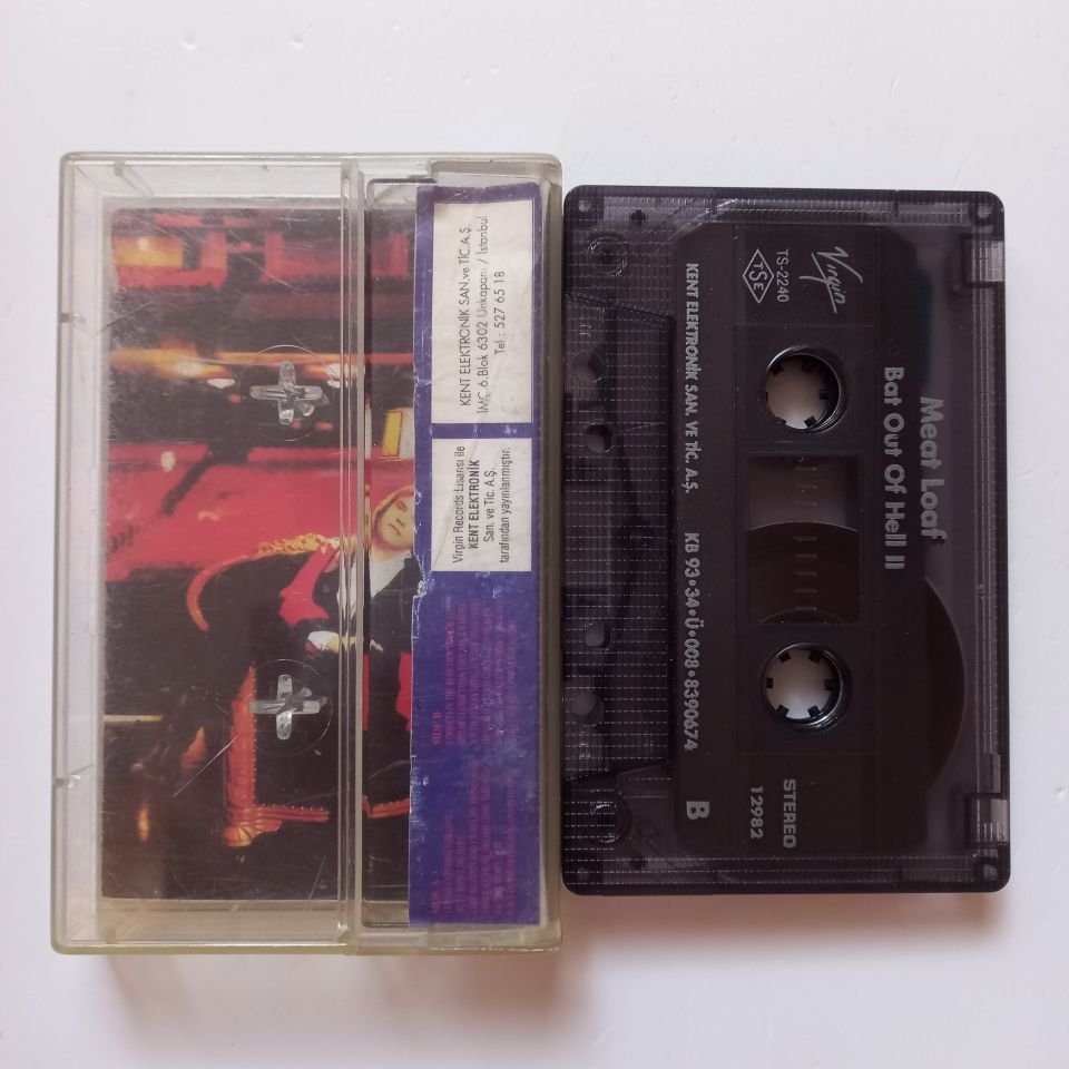 MEAT LOAF - BAT OUT OF HELL II / BACK INTO THE HELL (1993) - KASET 2.EL