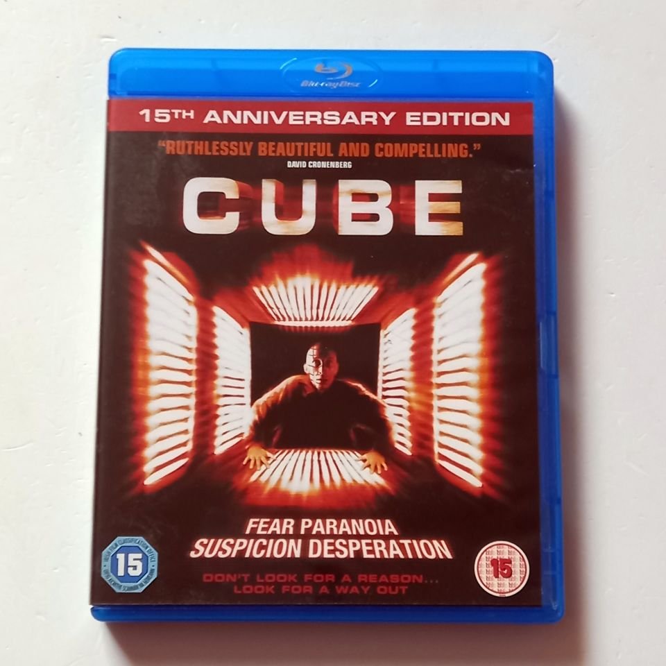 CUBE (15TH ANNIVERSARY EDITION) - NICOLE DE BOER,NICKY GUADAGNI  - YÖN.: VINCENZO NATALI - BLU-RAY BÖLGE B 2.EL TÜRKÇE ALTYAZI YOKTUR