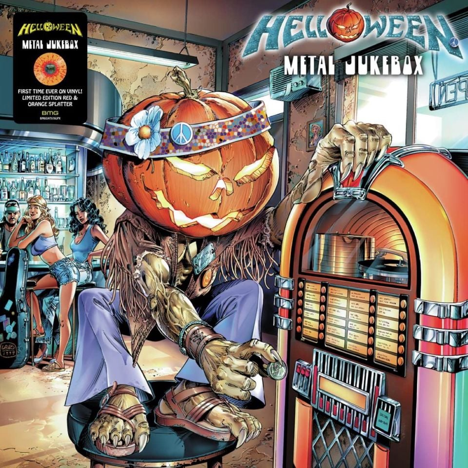 HELLOWEEN - METAL JUKEBOX (1999) - LP 2022 RED & ORANGE SPLATTER COLOURED EDITION SIFIR PLAK