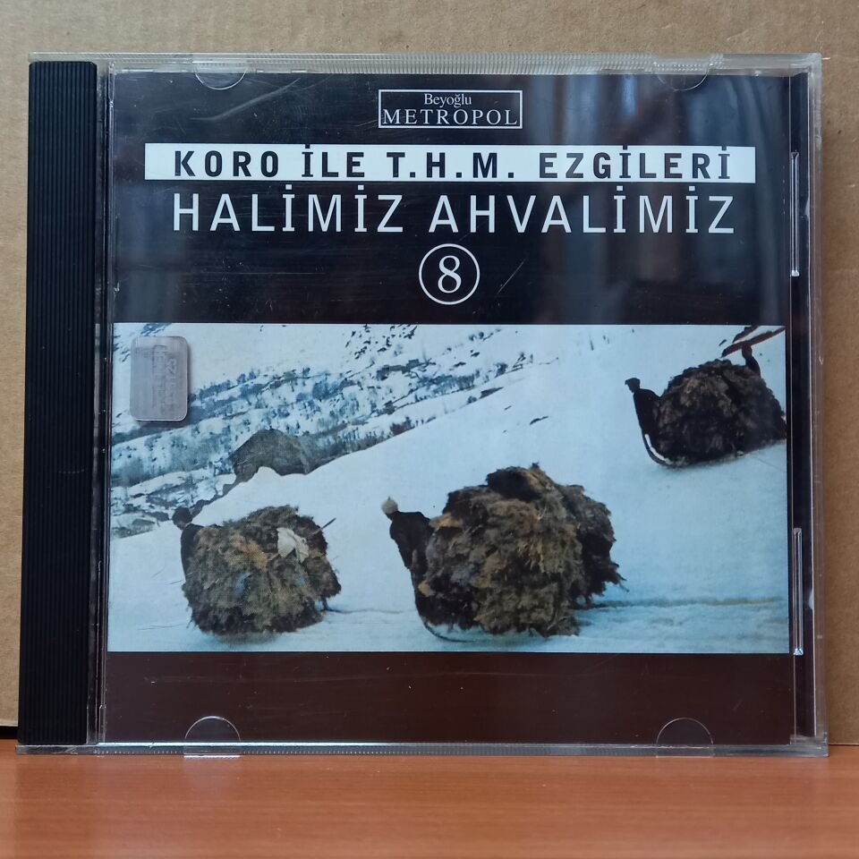 KORO İLE TÜRK HALK MÜZİĞİ EZGİLERİ 8 / HALİMİZ AHVALİMİZ - CD 2.EL