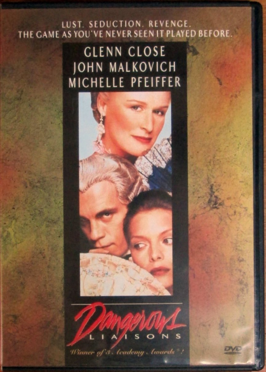 DANGEROUS LIAISONS - TEHLİKELİ İLİŞKİLER - GLEN CLOSE - JOHN MALKOVICH - MICHELLE PFEIFFER - UMA THURMAN - STEPHEN FREARS - DVD 2.EL