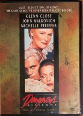 DANGEROUS LIAISONS - TEHLİKELİ İLİŞKİLER - GLEN CLOSE - JOHN MALKOVICH - MICHELLE PFEIFFER - UMA THURMAN - STEPHEN FREARS - DVD 2.EL
