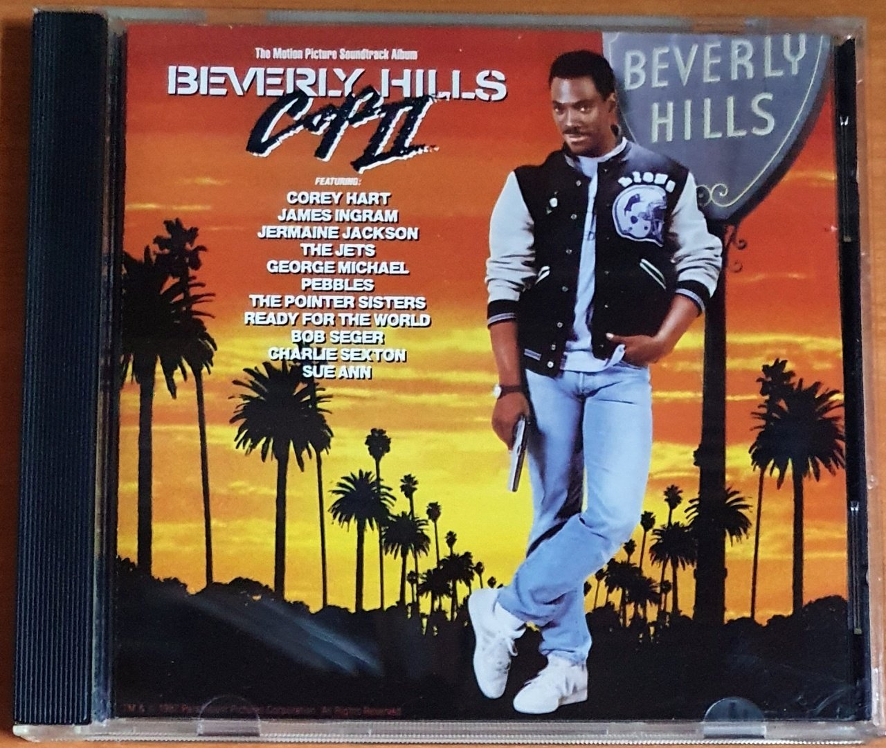 BEVERLY HILLS COP II SOUNDTRACK / COREY HART, JAMES INGRAM, JERMAINE JACKSON, THE JETS, GEORGE MICHAEL, PEBBLES, THE POINTER SISTERS (1987) - CD 2.EL