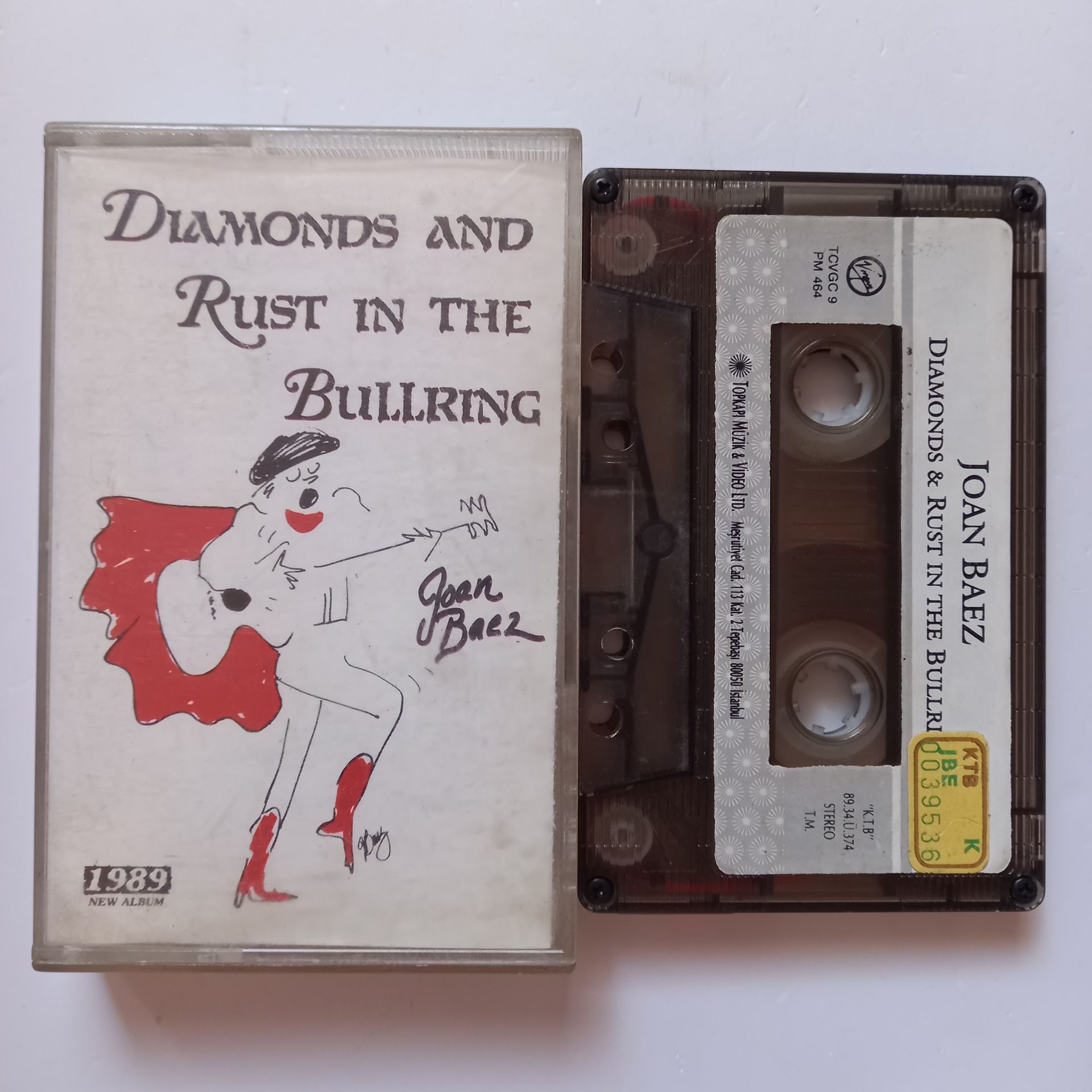 JOAN BAEZ - DIAMONDS & RUST IN THE BULLRING (1989) - KASET 2.EL