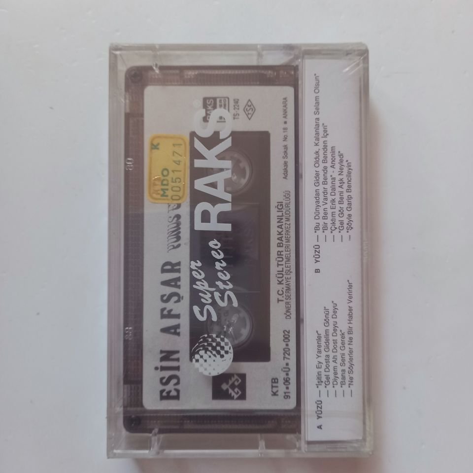 ESİN AFŞAR - SEVGİ YILI / YUNUS EMRE (1991) - KASET SIFIR