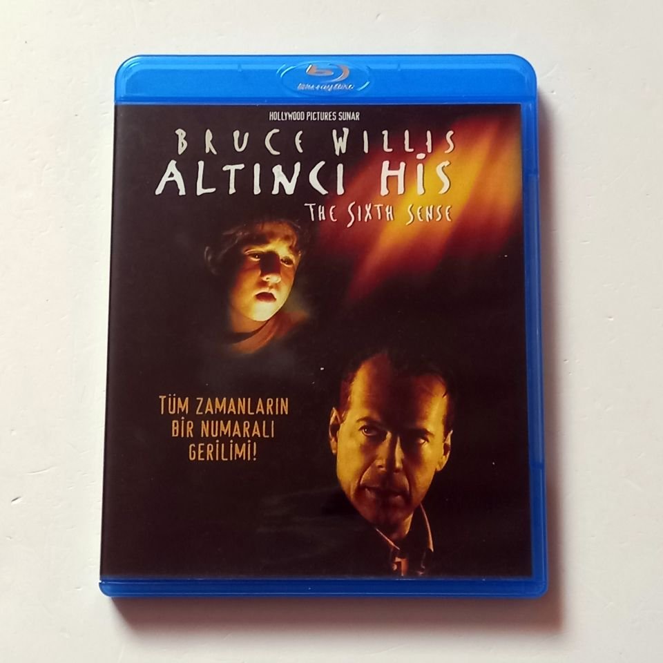 ALTINCI HİS / THE SIXTH SENSE - BRUCE WILLIS, TONI COLLETTE, HALEY JOEL OSMENT - YÖN.: M. NIGHT SHYAMALAN - BLU-RAY  2.EL