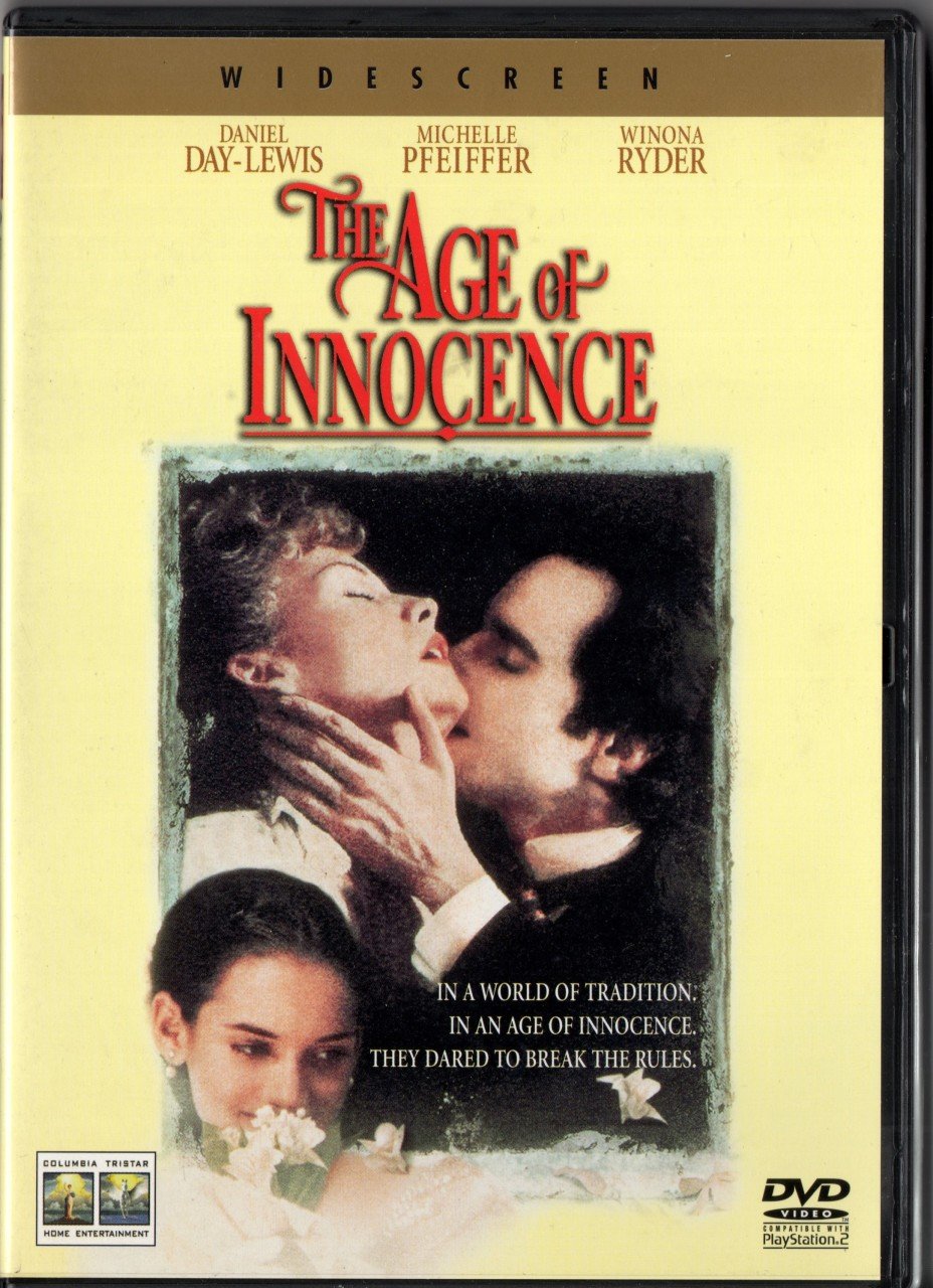 AGE OF INNOCENCE - MASUMİYET YAŞI - DANIEL DAY-LEWIS - MICHELLE PFEIFFER - WINONA RYDER - DVD SIFIR