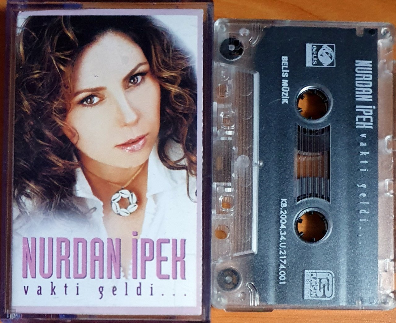 NURDAN İPEK - VAKTİ GELDİ (2004) - KASET BELİS MÜZİK 2.EL