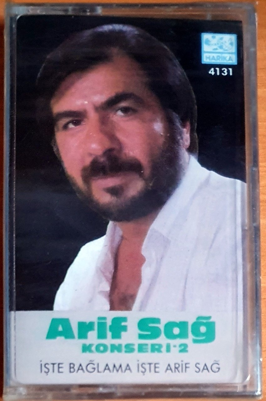 ARİF SAĞ KONSERİ 2 / İŞTE BAĞLAMA İŞTE ARİF SAĞ - KASET SIFIR