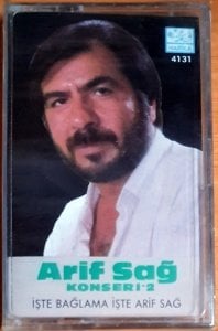 ARİF SAĞ KONSERİ 2 / İŞTE BAĞLAMA İŞTE ARİF SAĞ - KASET SIFIR