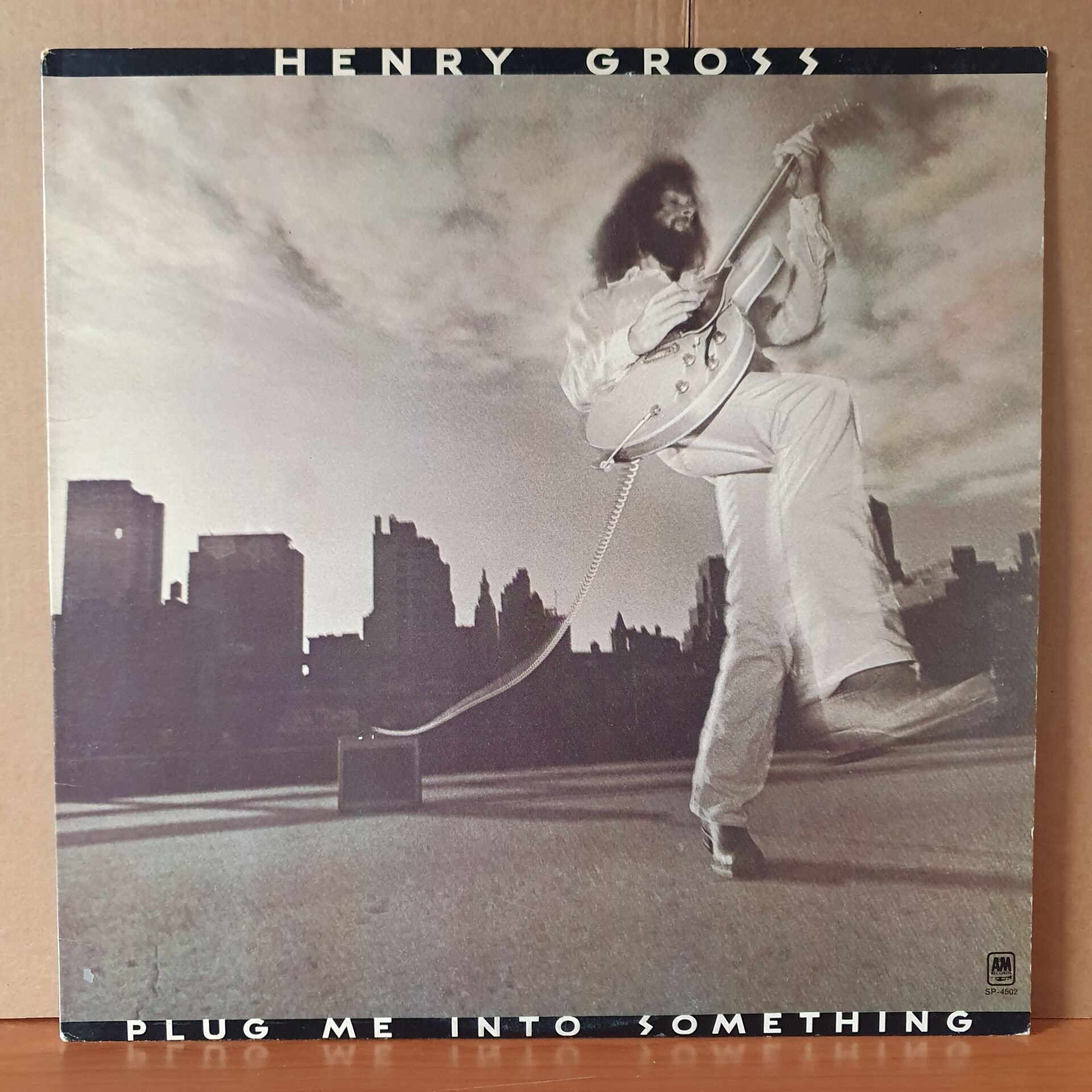 HENRY GROSS - PLUG ME INTO SOMETHING (1975) - LP 2.EL PLAK
