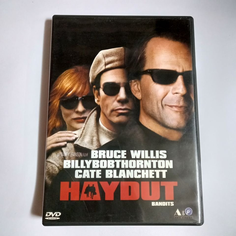 HAYDUT - BANDITS - BRUCE WILLIS, BILLY BOB THORNTON, CATE BLANCHETT, YÖN.: BARRY LEVINSON - DVD 2.EL