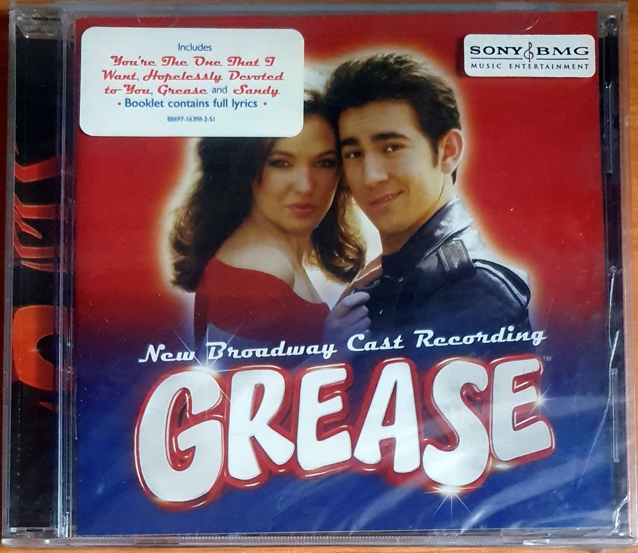 GREASE SOUNDTRACK / NEW BROADWAY CAST RECORDING (2007) - CD SIFIR
