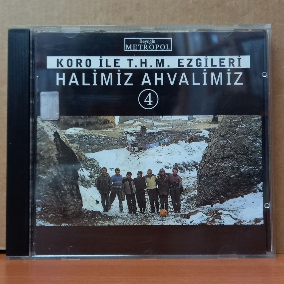 KORO İLE TÜRK HALK MÜZİĞİ EZGİLERİ 4 / HALİMİZ AHVALİMİZ - CD 2.EL