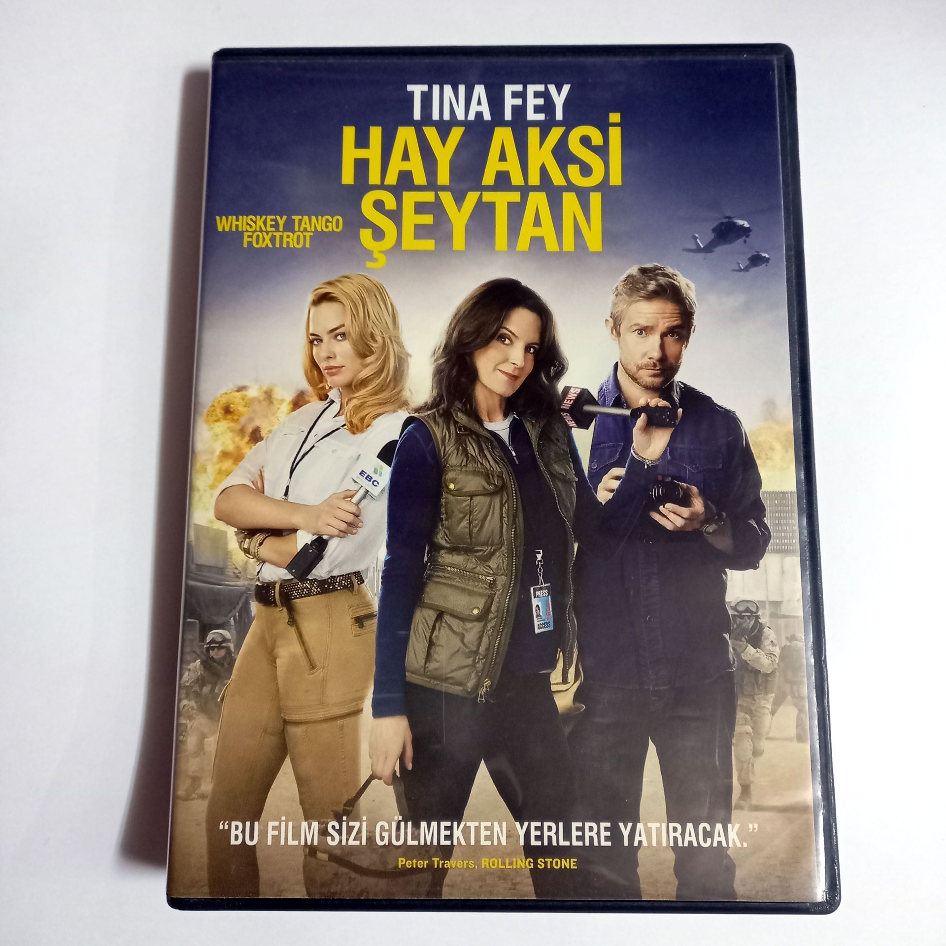 HAY AKSİ ŞEYTAN - WHISKEY TANGO FOXTROT - TINA FEY, MARGOT ROBBIE, MARTIN FREEMAN - DVD 2.EL