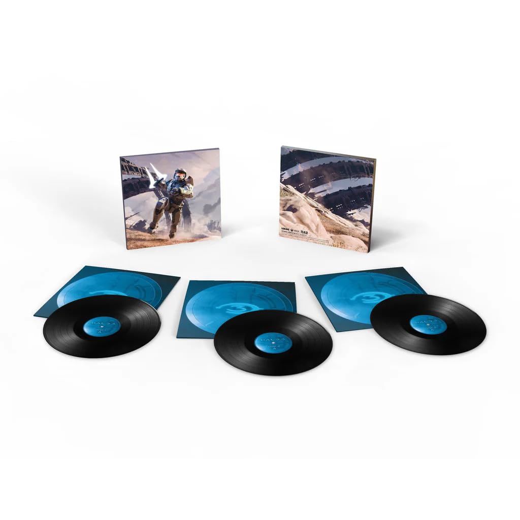 HALO 3 SOUNDTRACK - MARTIN O'DONNELL, MICHAEL SALVATORI, C PAUL JOHNSON (2025) - 3LP SIFIR PLAK