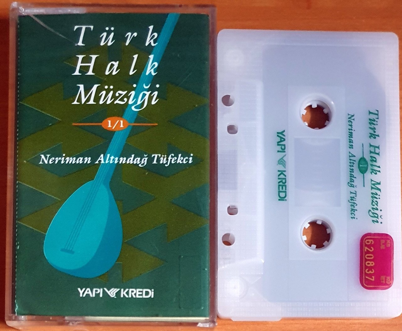 TÜRK HALK MÜZİĞİ 1/1 - KASET YAPI KREDİ 2.EL