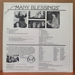 ON WINGS OF SONG - MANY BLESSINGS (1980) - LP 2.EL PLAK