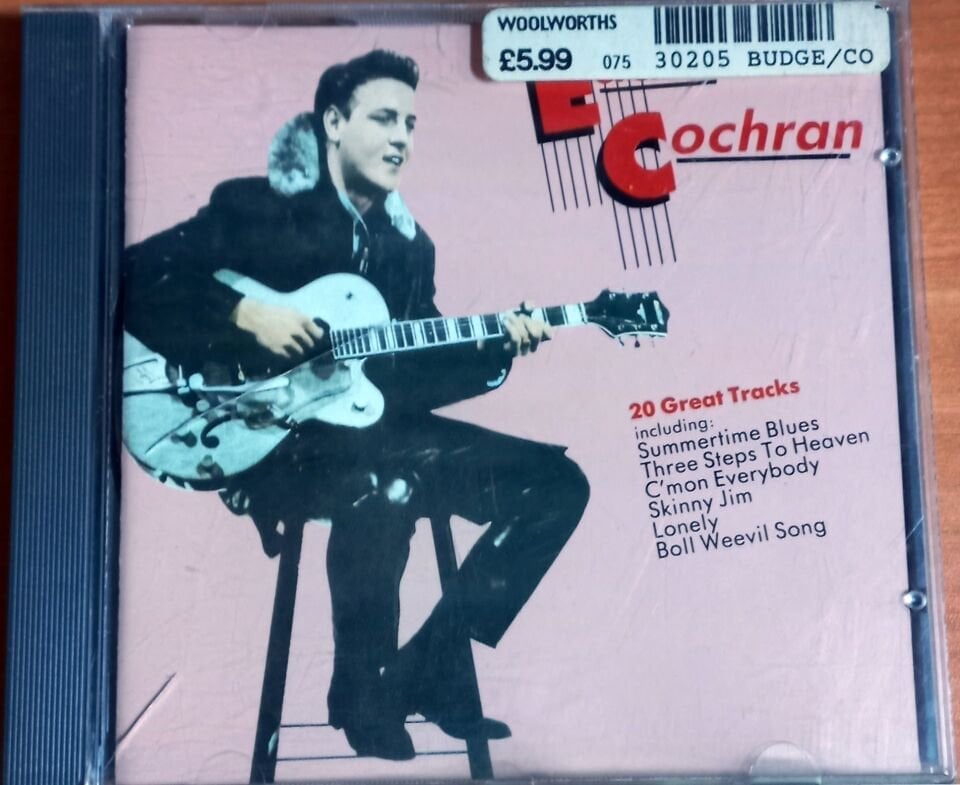 EDDIE COCHRAN – 20 GREAT TRACKS (1992) - CD 2.EL