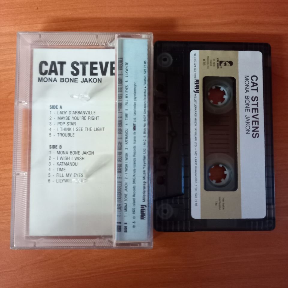CAT STEVENS - MONA BONE JAKON (1990) - KASET 2.EL