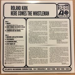 ROLAND KIRK - HERE COMES THE WHISTLEMAN (1967) 2013 REISSUE 2.EL PLAK