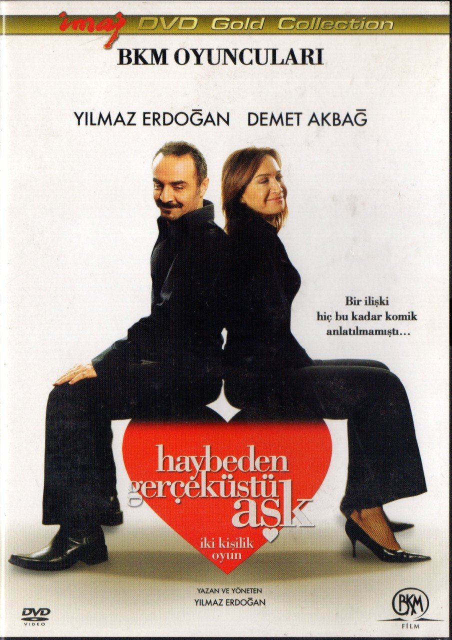 HAYBEDEN GERÇEKÜSTÜ AŞK - YILMAZ ERDOĞAN & DEMET AKBAĞ - DVD 2.EL