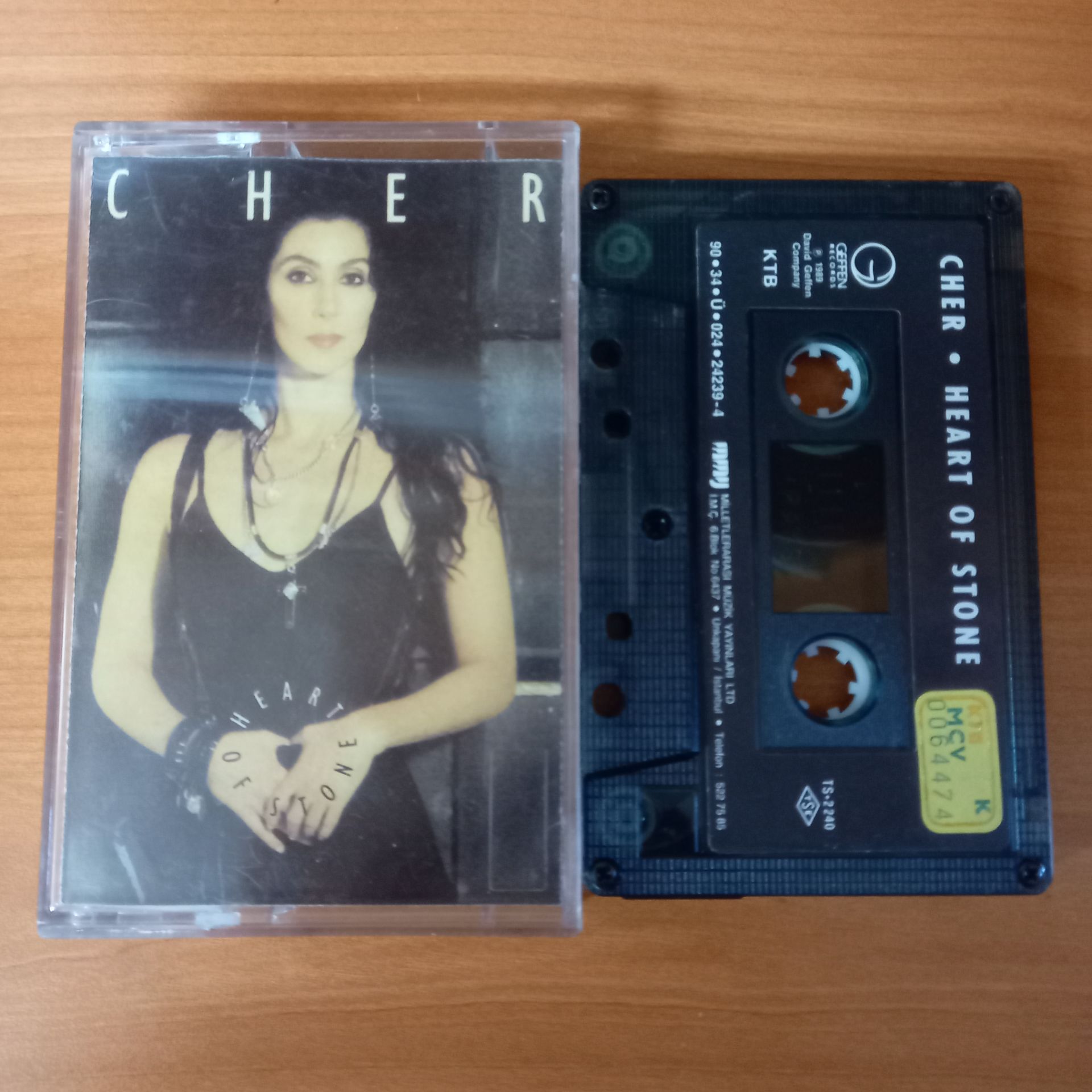 CHER - HEART OF STONE (1990) - KASET 2.EL