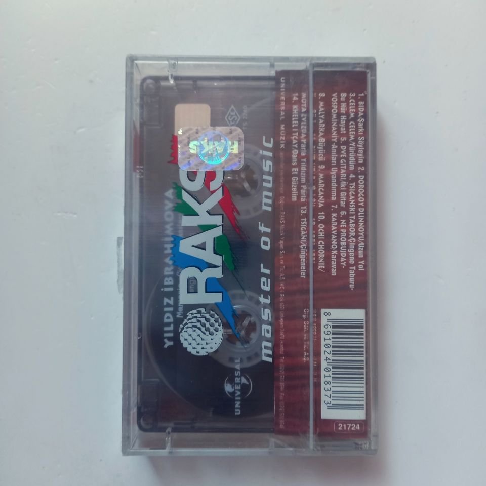 YILDIZ İBRAHİMOVA - MARCANJA / ÇİGAN ROMANSLARI / SONGS OF THE GYPSY (1999) - KASET SIFIR