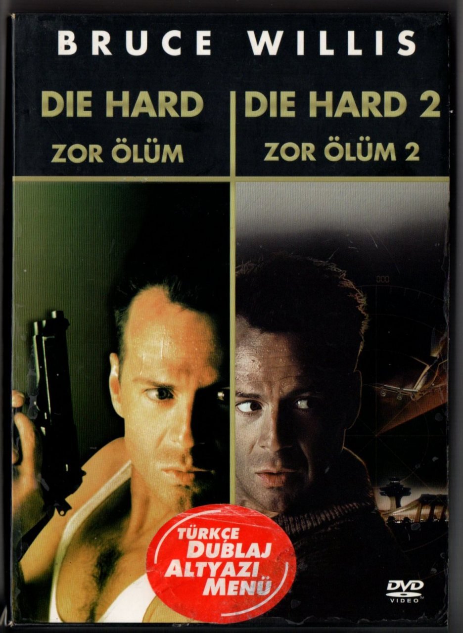 DIE HARD - ZOR ÖLÜM / DIE HARD 2 - ZOR ÖLÜM 2 - BRUCE WILLIS - 2DVD KUTU 2.EL