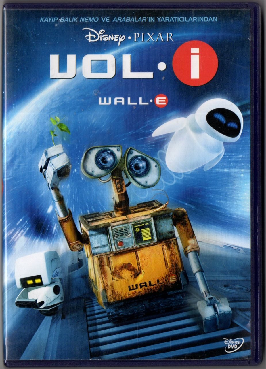 VOL İ - WALL E - DISNEY PIXAR ANİMASYON - DVD 2.EL