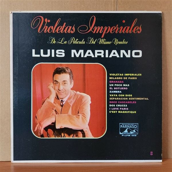 LUIS MARIANO – VIOLETAS IMPERIALES - LP 2.EL PLAK