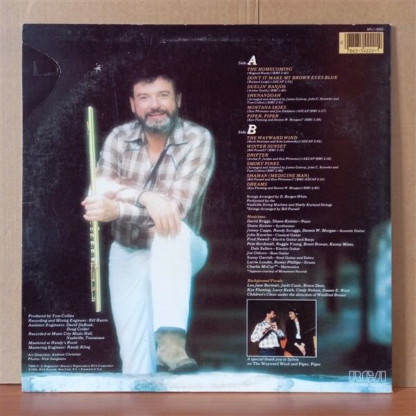 JAMES GALWAY – THE WAYWARD WIND (1982) - LP 2.EL PLAK