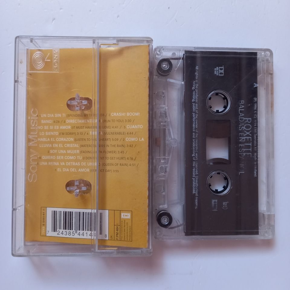 ROXETTE - BALADAS EN ESPANOL (1996) - KASET 2.EL