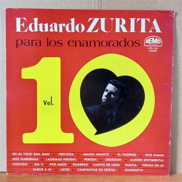 EDUARDO ZURITA – PARA LOS ENAMORADOS [VOL. 10] (1973) - LP 2.EL PLAK