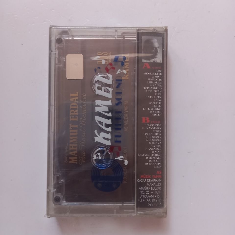 MAHMUT ERDAL - ŞİİRLERİYLE MAHMUT ERDAL / BU NASIL MEMLEKET (1998) - KASET SIFIR