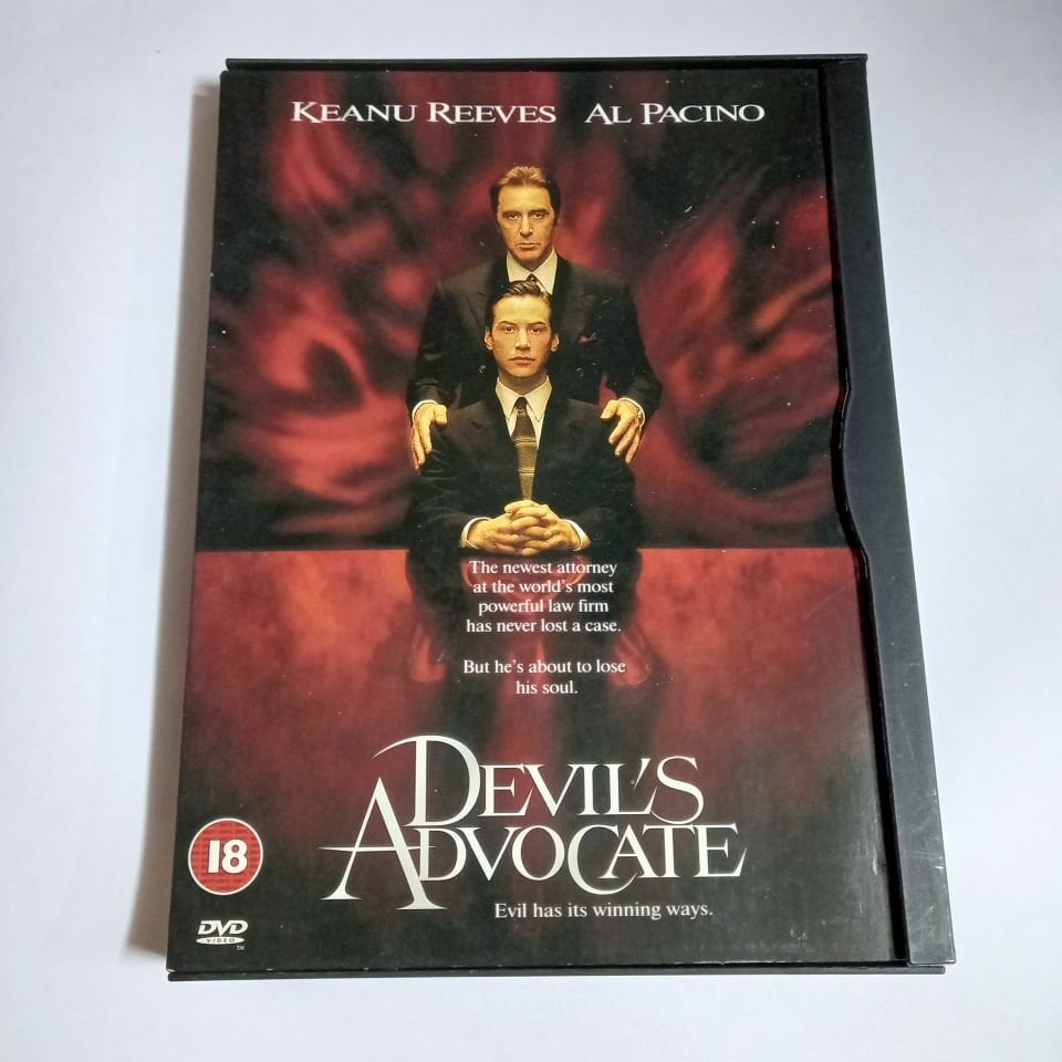 DEVIL\'S ADVOCATE - KEANU REEVES, AL PACINO, YÖN.: TAYLOR HACKFORD - DVD SNAPCASE 2.EL TR ALTYAZI YOKTUR