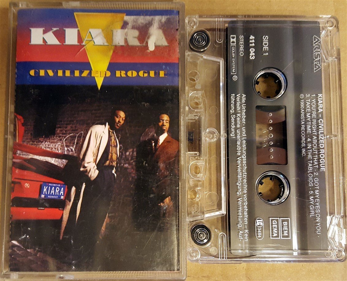 KIARA - CIVILIZED ROGUE CASSETTE MADE IN GERMANY ''USED''