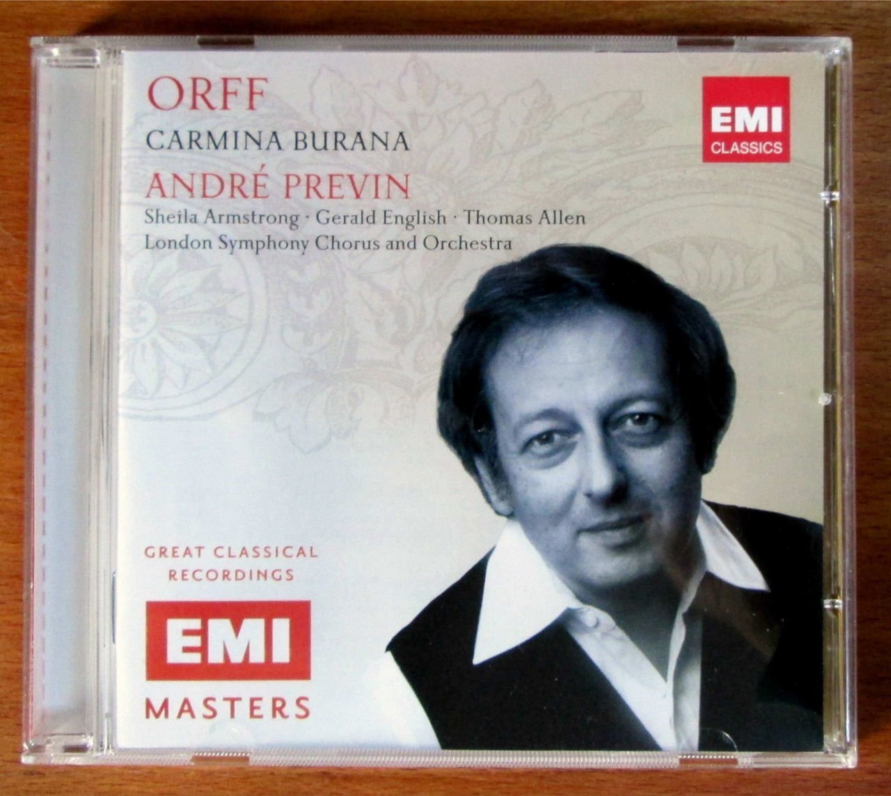 ORFF CARMINA BURANA - ANDRE PREVIN - CD 2.EL