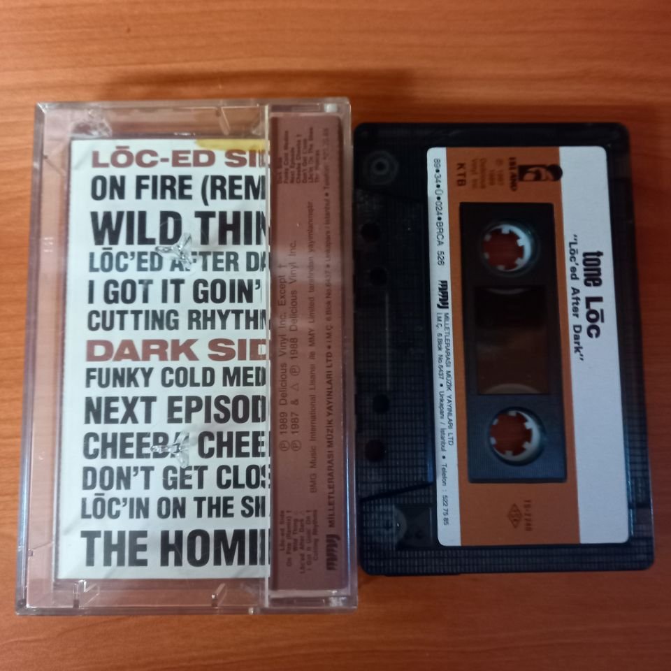 TONE LOC - LOC'ED AFTER DARK (1989) - KASET 2.EL