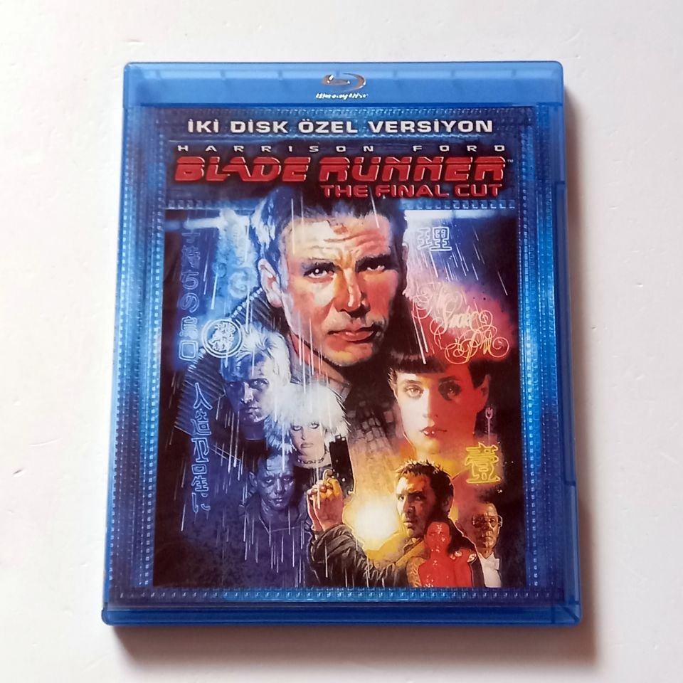 BLADE RUNNER (THE FINAL CUT) - HARRISON FORD, RUTGER HAUER, SEAN YOUNG  - YÖN.: RIDLEY SCOTT - 2 DİSK BLU-RAY 2.EL