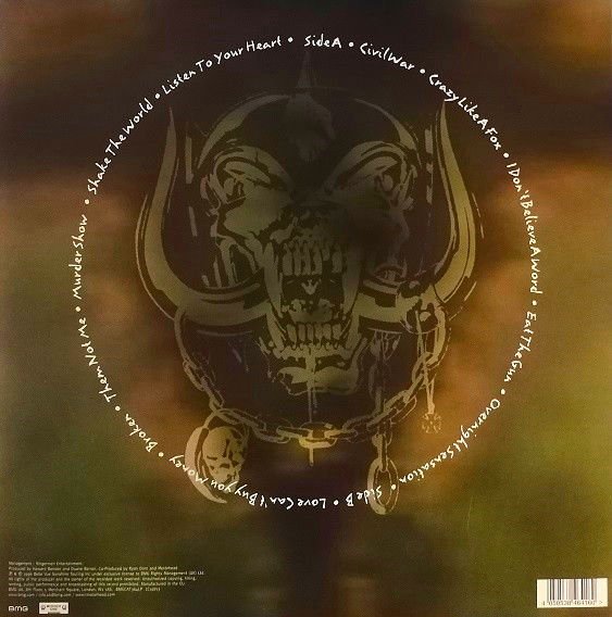 MOTÖRHEAD - OVERNIGHT SENSATION (1996) - LP 2019 EDITION SIFIR PLAK