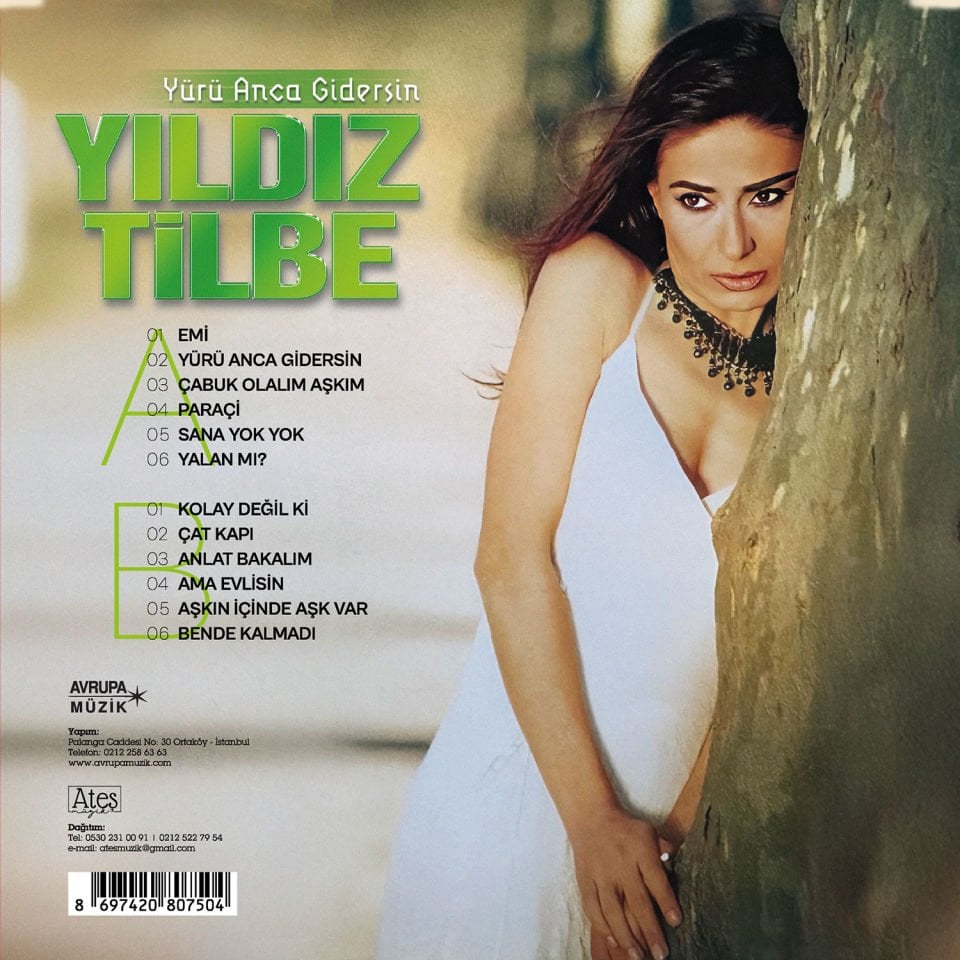 YILDIZ TİLBE - YÜRÜ ANCA GİDERSİN (2003) - LP 2025 BASIM SIFIR PLAK