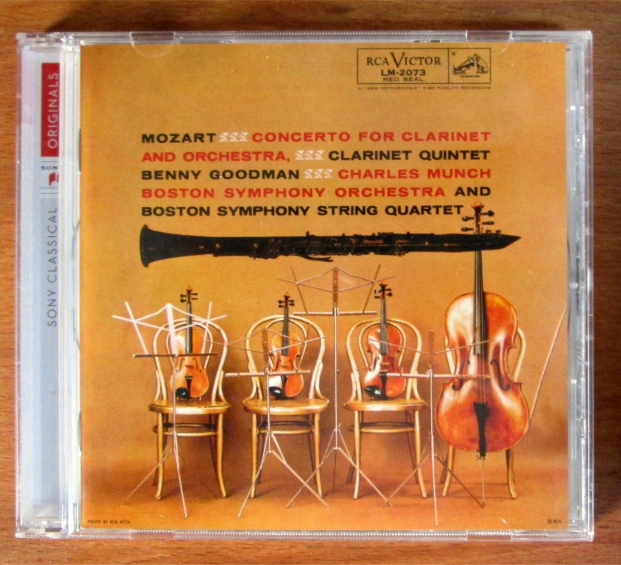 MOZART BENNY GOODMAN BOSTON SYMPHONY - CD 2.EL