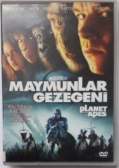 PLANET OF THE APES - MAYMUNLAR GEZEGENİ - MARK WAHLBERG - TIM ROTH - HELENA BONHAM CARTER - TIM BURTON - 2DVD 2.EL