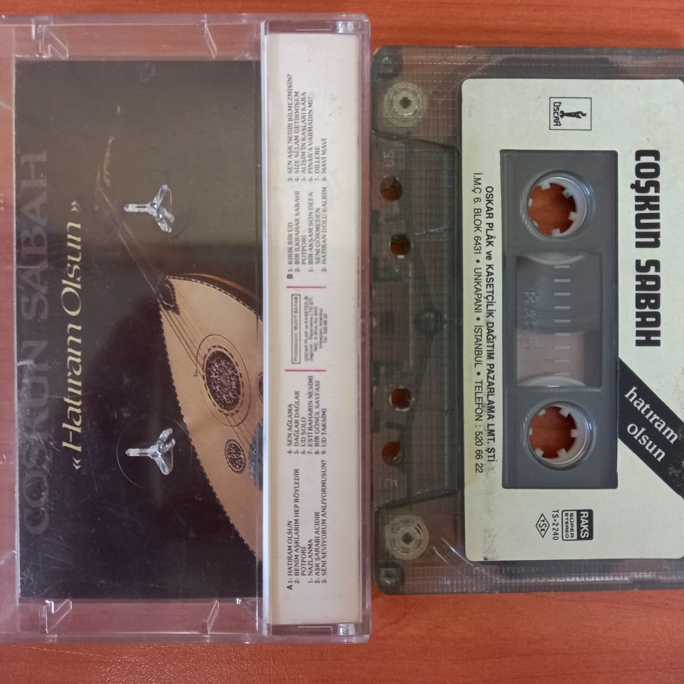 COŞKUN SABAH - HATIRAM OLSUN - KASET 2. EL