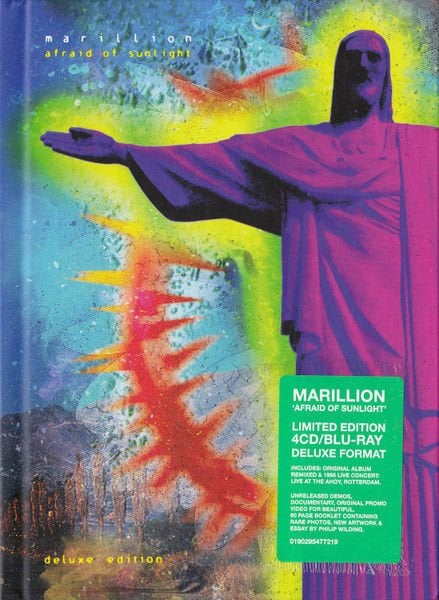 MARILLION - AFRAID OF SUNLIGHT (1995) - 2019 DELUXE EDITION 4CD 1 BLU-RAY AUDIO + 60 PAGE BOOKLET / AMBALAJINDA SIFIR