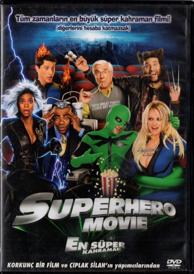 SUPERHERO MOVIE - EN SÜPER KAHRAMAN - CRAIG MAZIN - DVD 2.EL