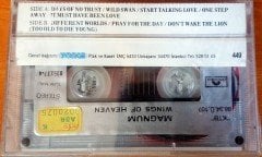 MAGNUM - WING OF HEAVEN (1988) YONCA CASSETTE MADE IN TURKEY ''NEW'' PAPER LABEL