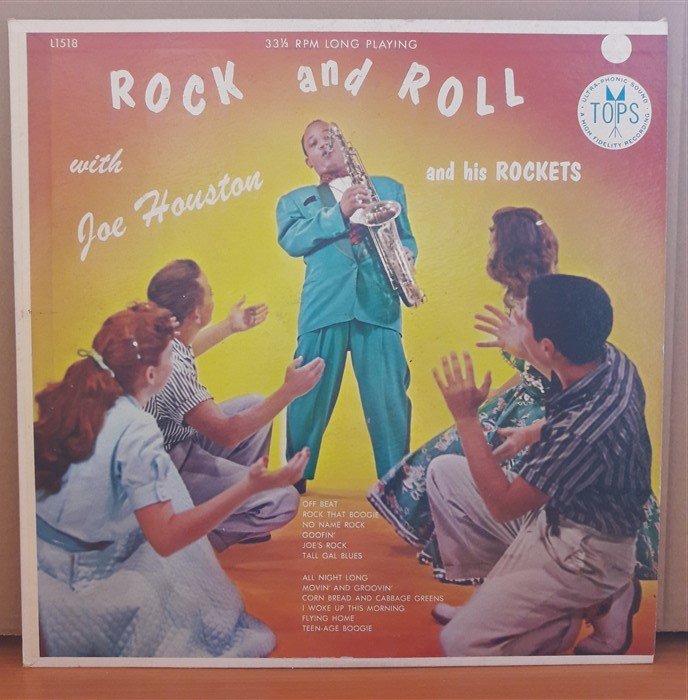 ROCK AND ROLL WITH JOE HOUSTON - LP 2.EL PLAK